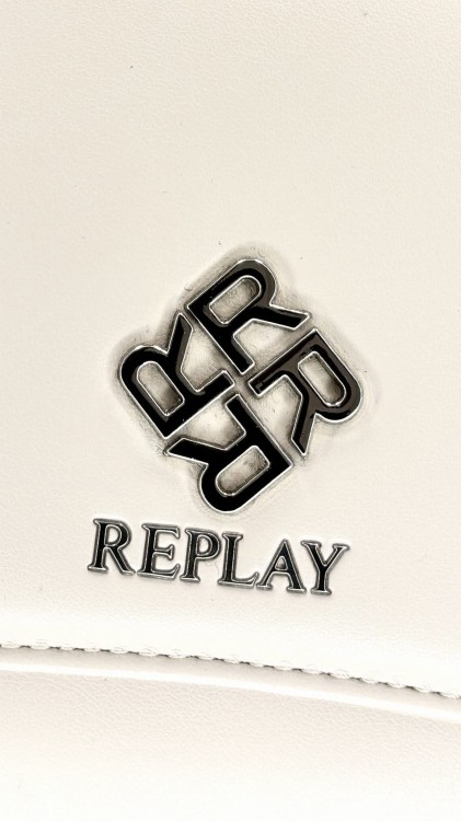 Replay torebka kopertówka beżowa